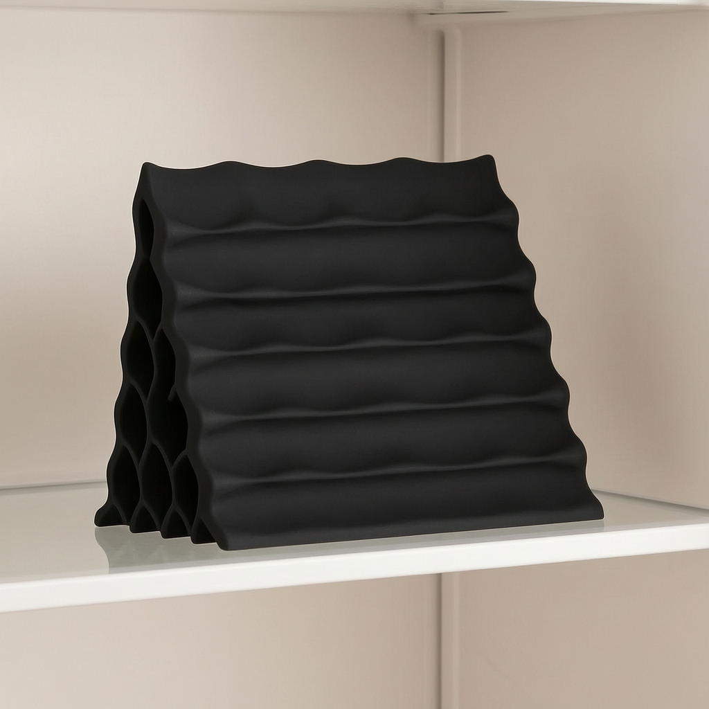 Home Bar Stand - Bottle Stacker Rack Silicone Folding Wine