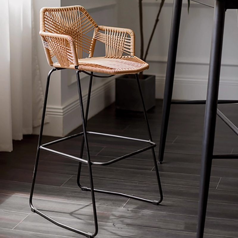 Scandinavian Rattan Bar Stool  - Home Bar Lounge avis et prix