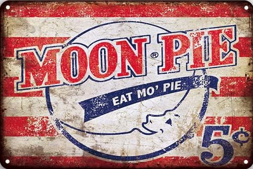CN-Tin Sign Food Moonpie Eat D - Home Bar Lounge avis et prix