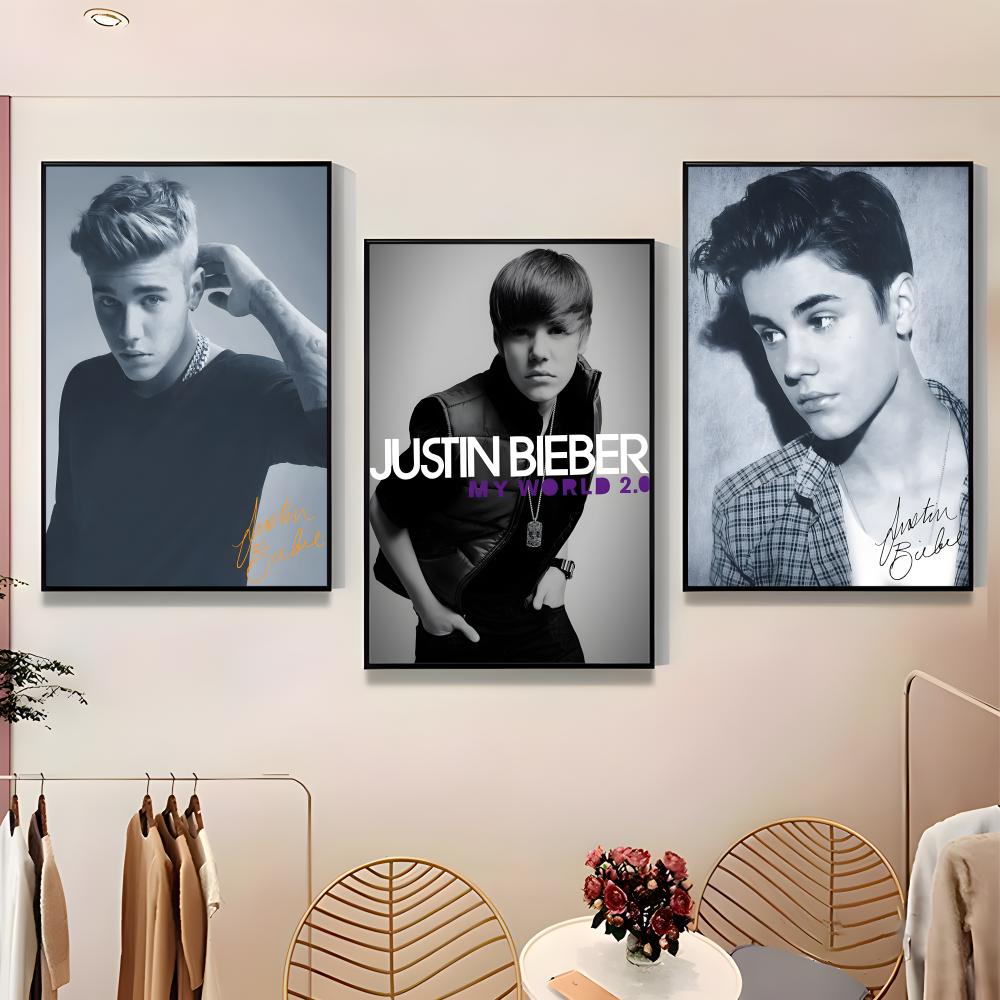 Music J-Justin Bieber Poster P - Home Bar And Theater avis et prix