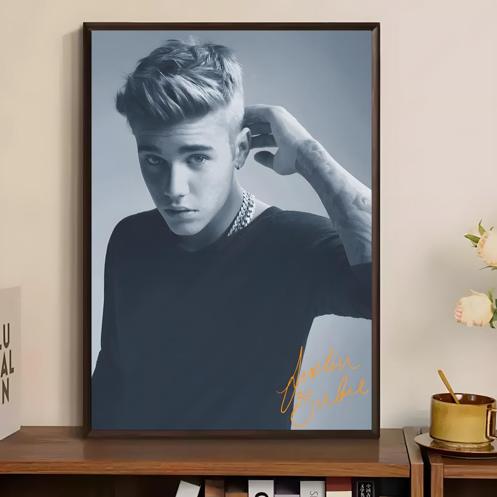 Music J-Justin Bieber Poster P - Home Bar And Theater avis et prix