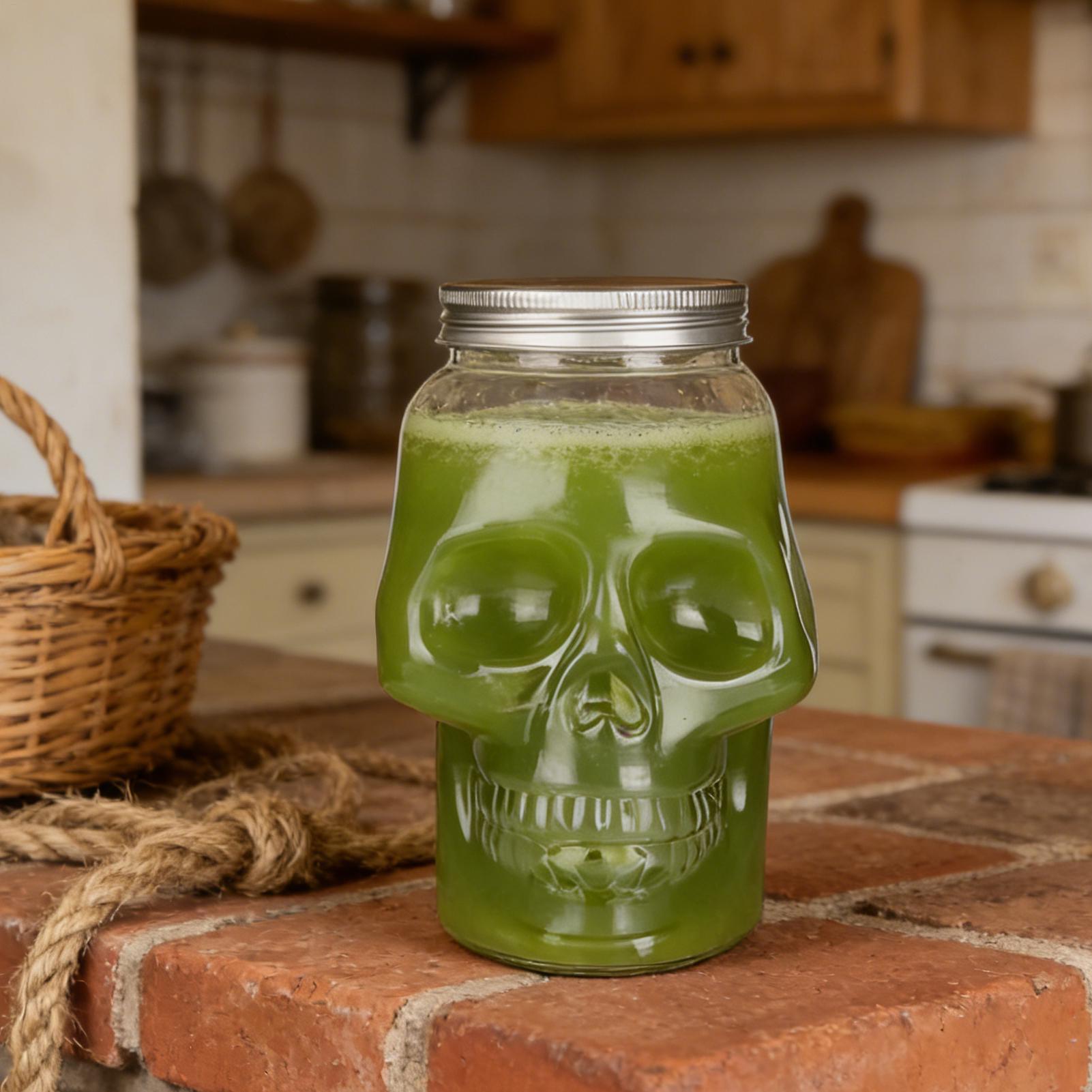 Skull Jars With Lid 500ml/800m - Home Bar Setup avis et prix