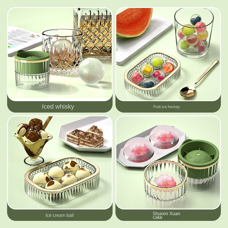 Large-capacity spherical ice b - Ice Mold Sphere avis et prix
