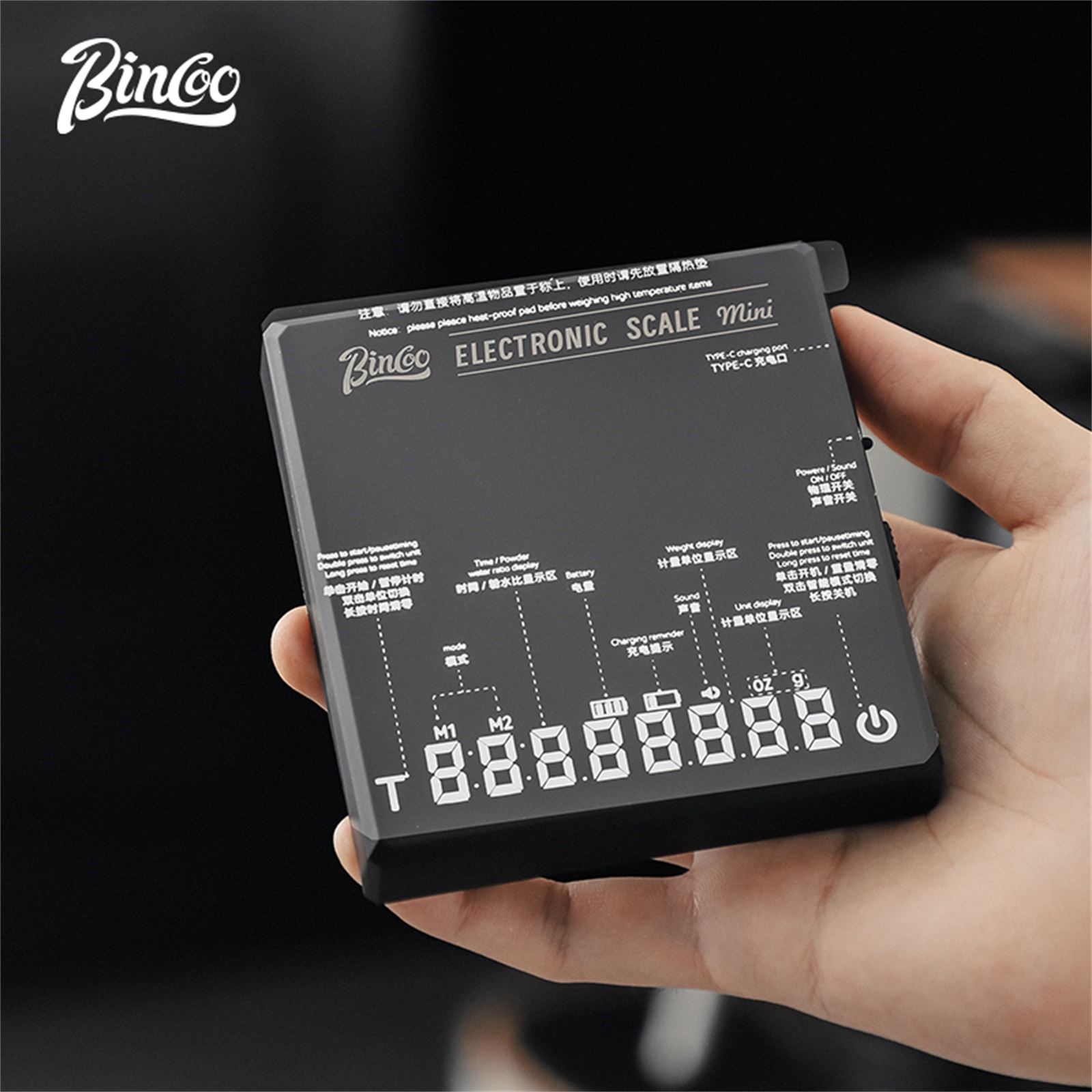 Bincoo Professional Coffee Sca - Home Barista avis et prix