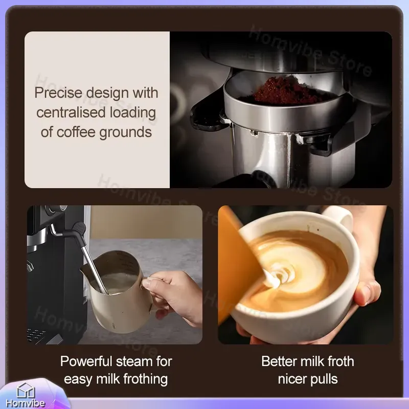3 in 1 Semi Automatic Espresso - Home Barista avis et prix