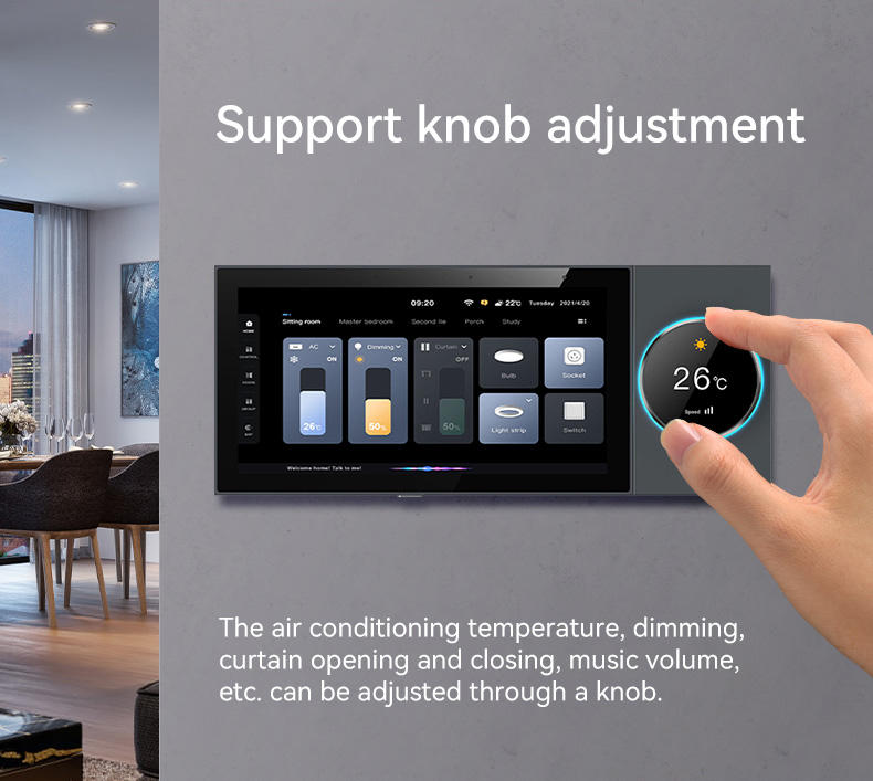 Smart Home Gateway WiFi 6 Inch - Home Bar Android avis et prix