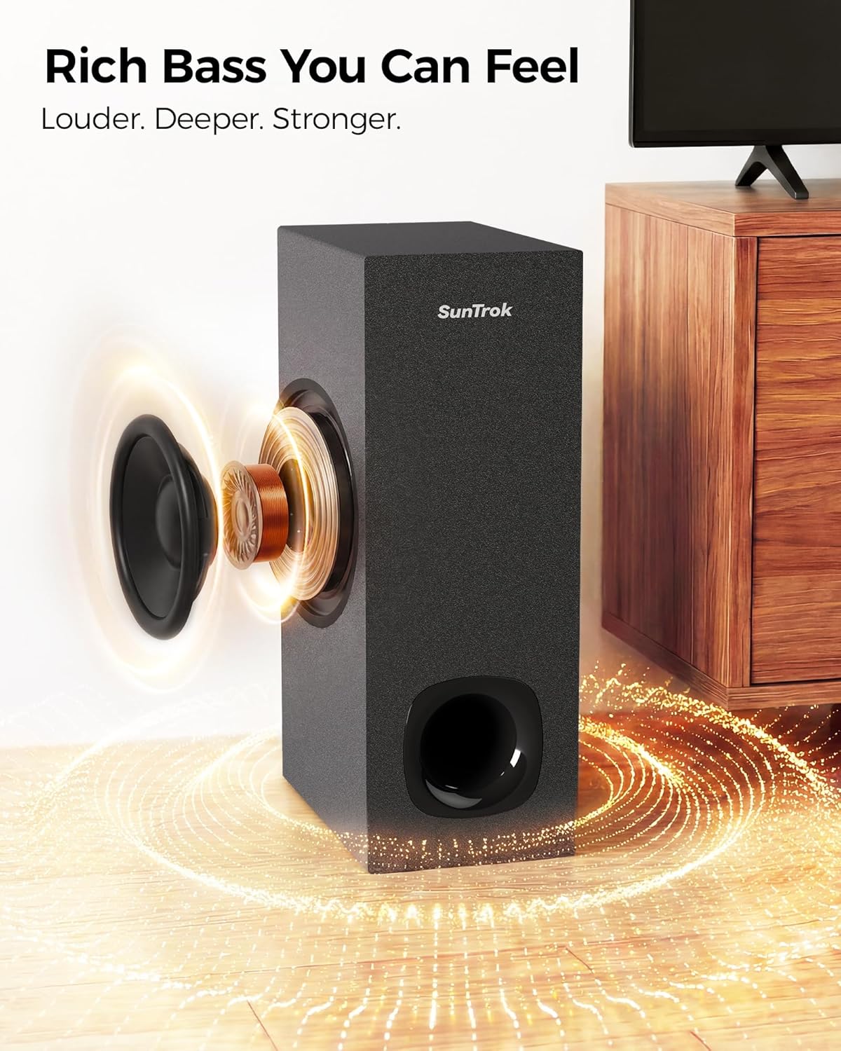 Soundbar with Subwoofer for TV - Home Bar And Theater avis et prix