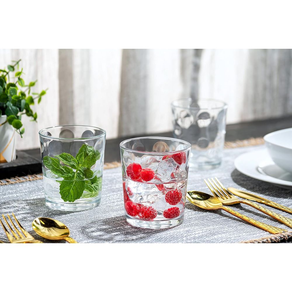 12-Piece Elegant Stackable Gla - Highball Glass Set avis et prix