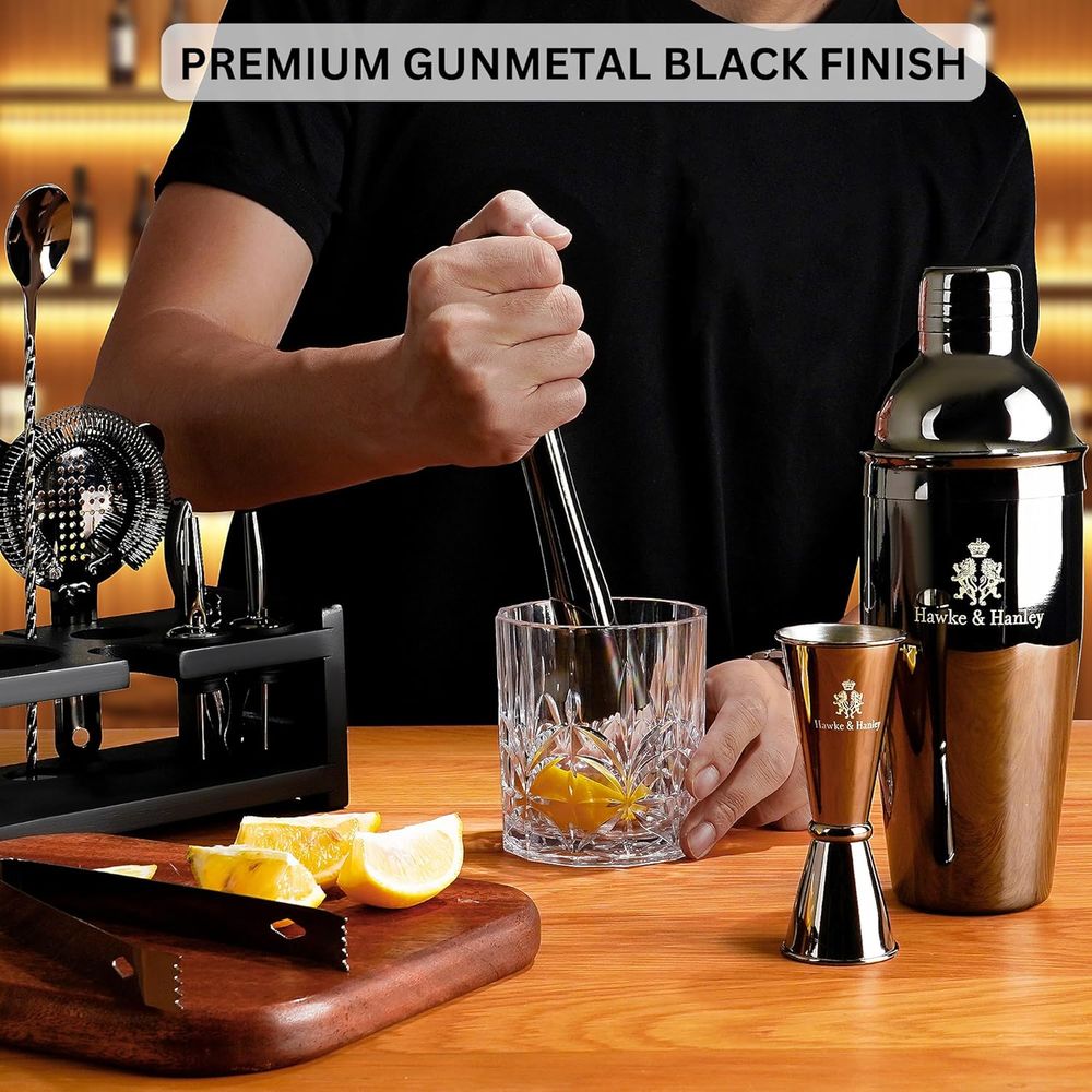 Cocktail Shaker Bar Set with i - Cocktail Recipe Book avis et prix
