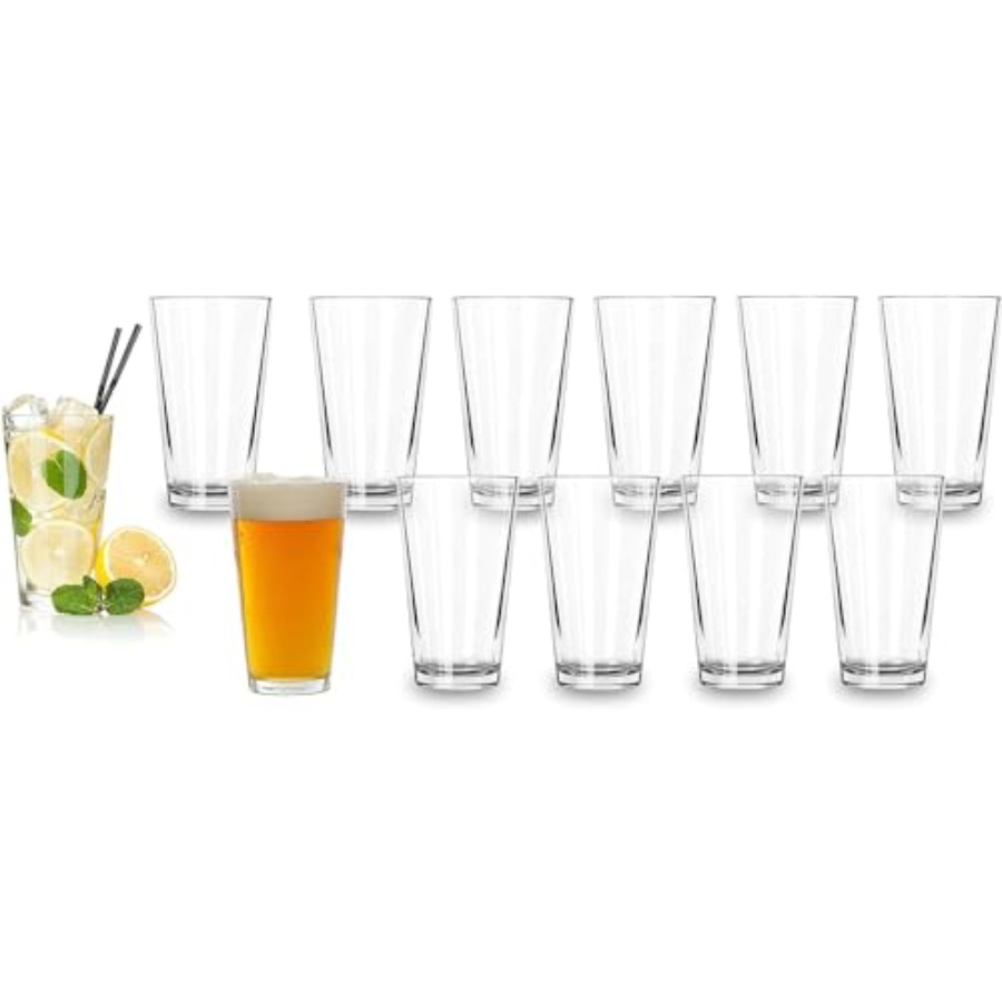 Bulk Classic Premium Beer Pint - Highball Glass Set avis et prix