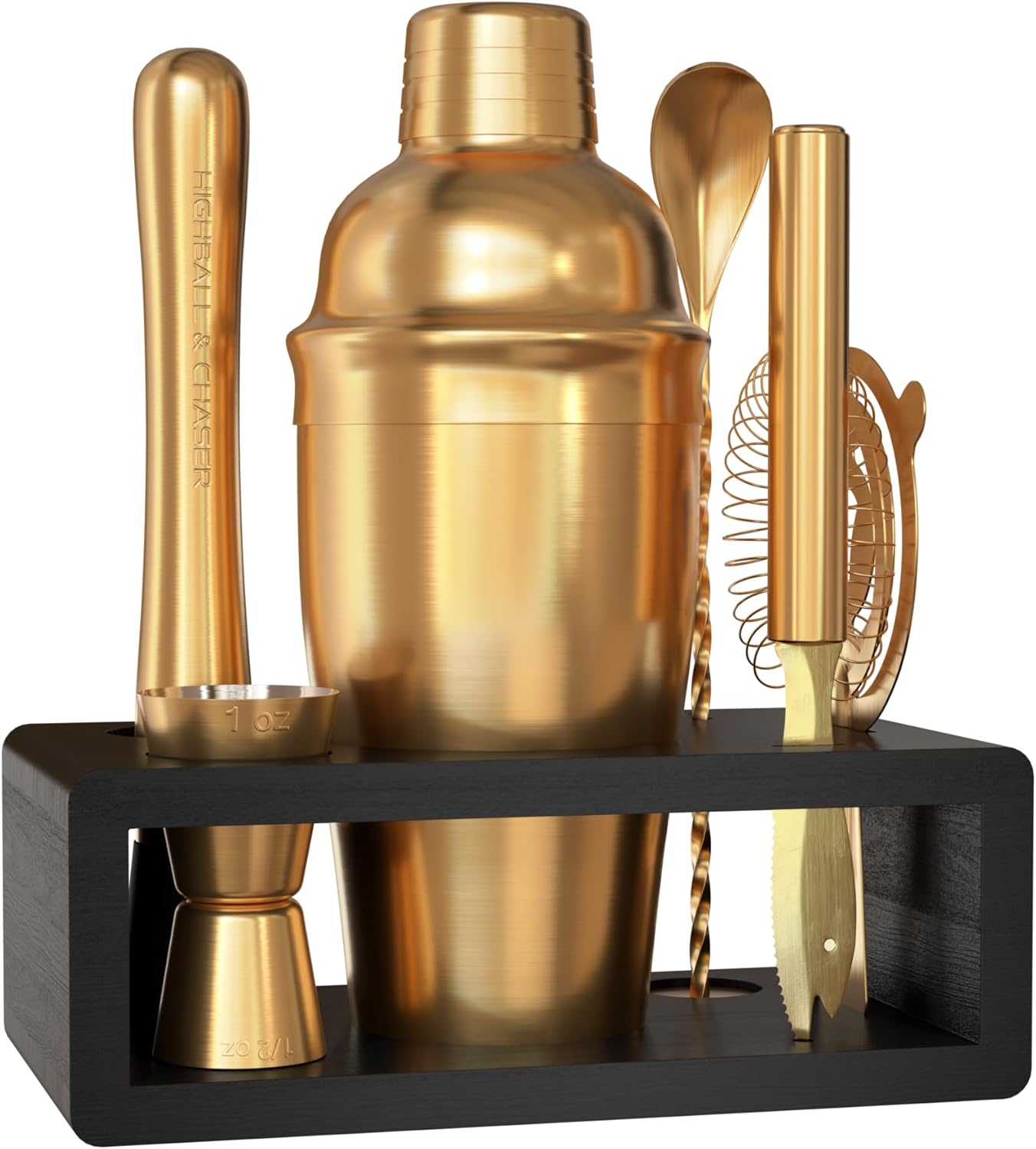 Antique Gold Cocktail Shaker S - Cocktail Recipe Book avis et prix
