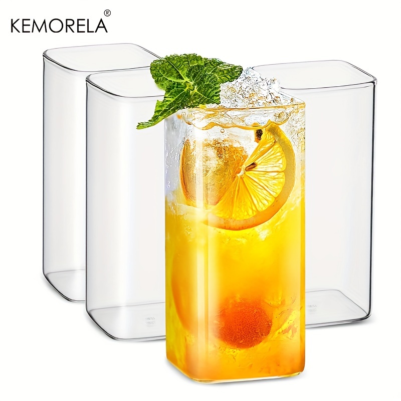 4pcs Drinking Glasses Cups 15o - Highball Glass Set avis et prix