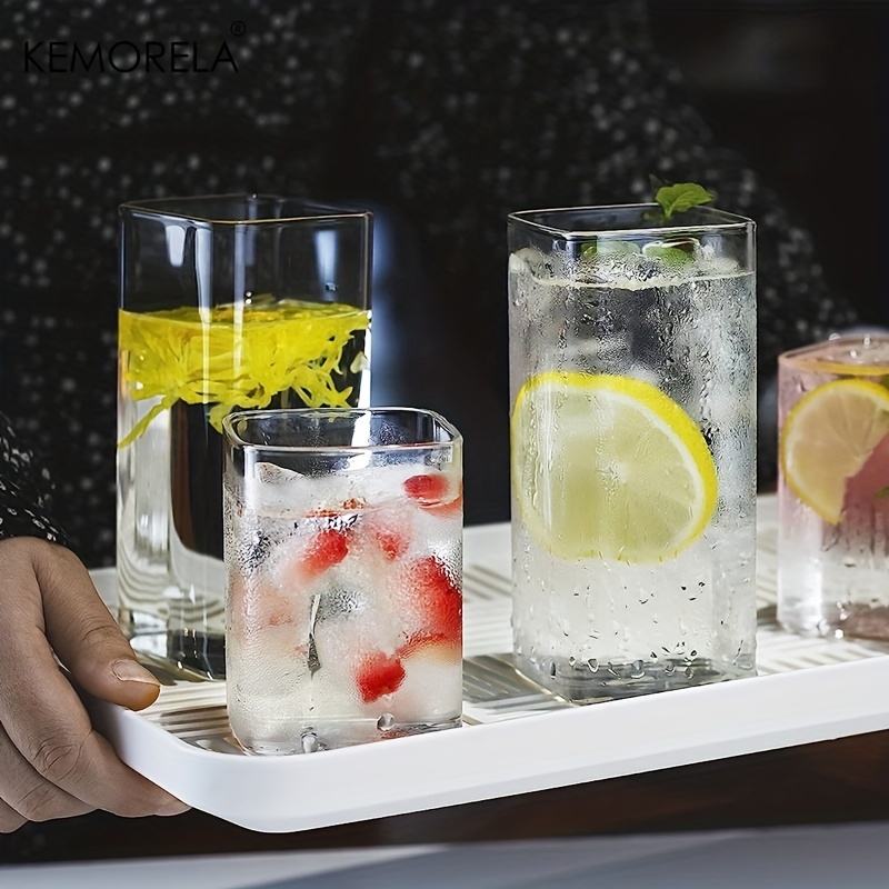 4pcs Drinking Glasses Cups 15o - Highball Glass Set avis et prix