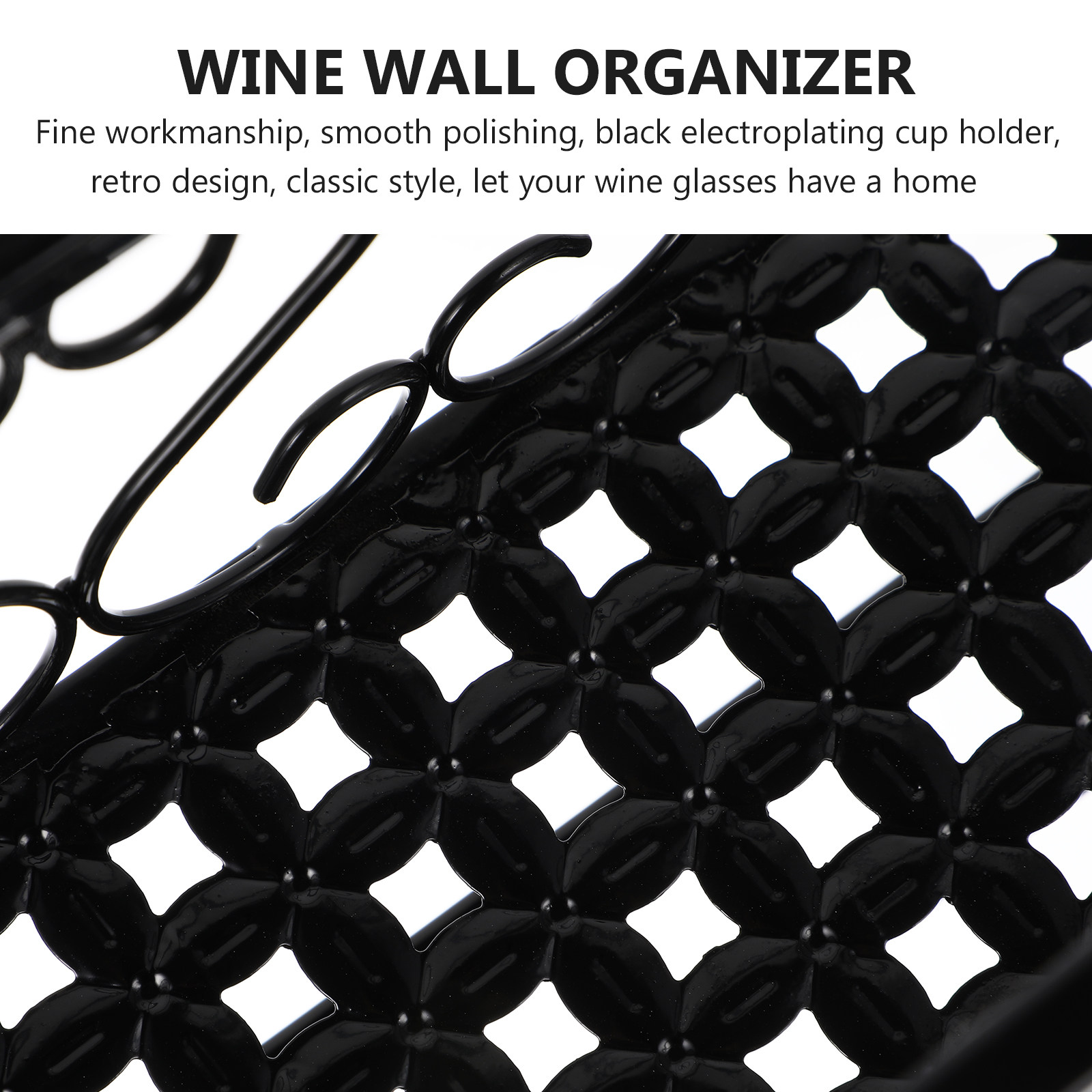 1Pcs Wall Mount Wine Bottle Ra - Home Bar Stand avis et prix