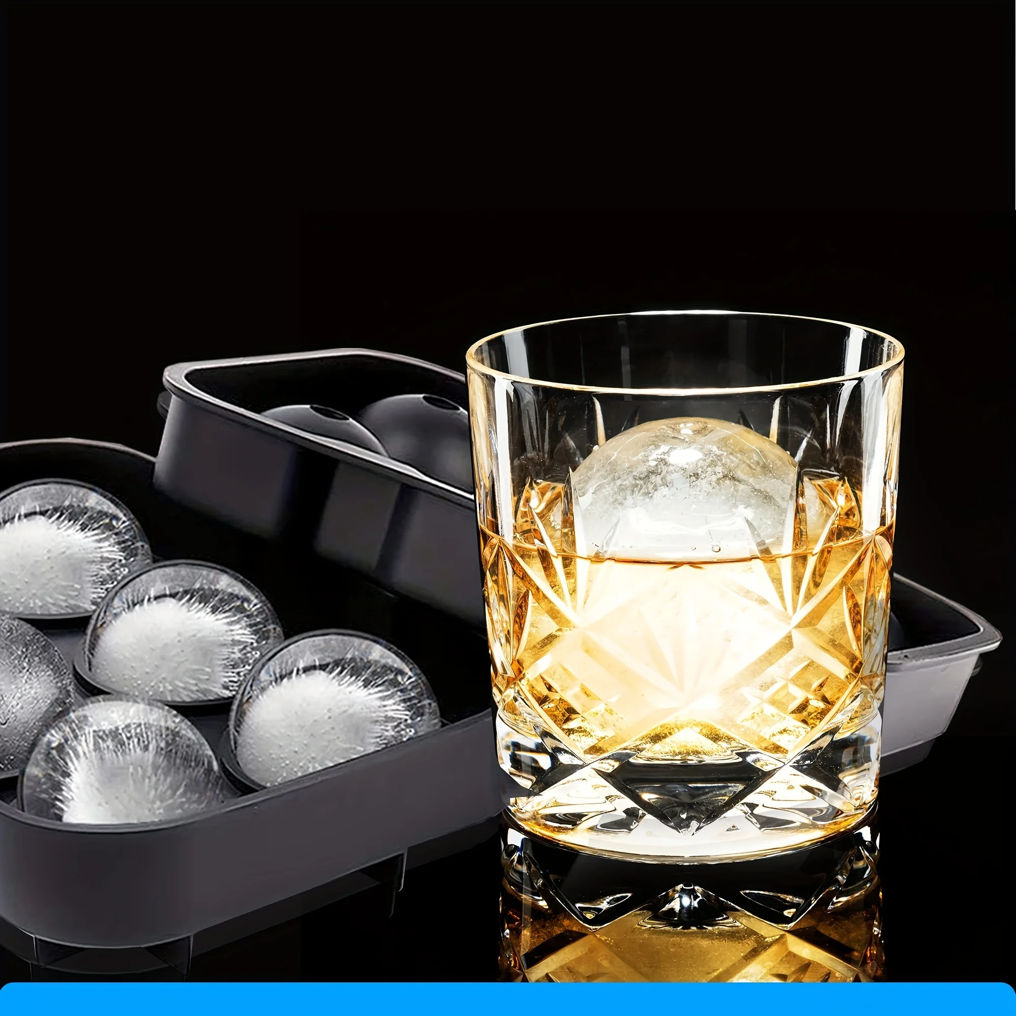 1pc 3D Rose Ice Cube Mold, Squ - Ice Mold Sphere avis et prix