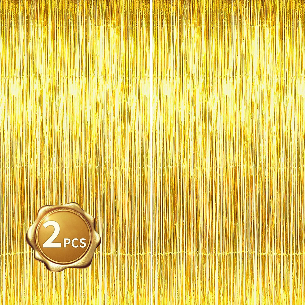 2Pack Gold Metallic Foil Tinse - Home Bargains avis et prix