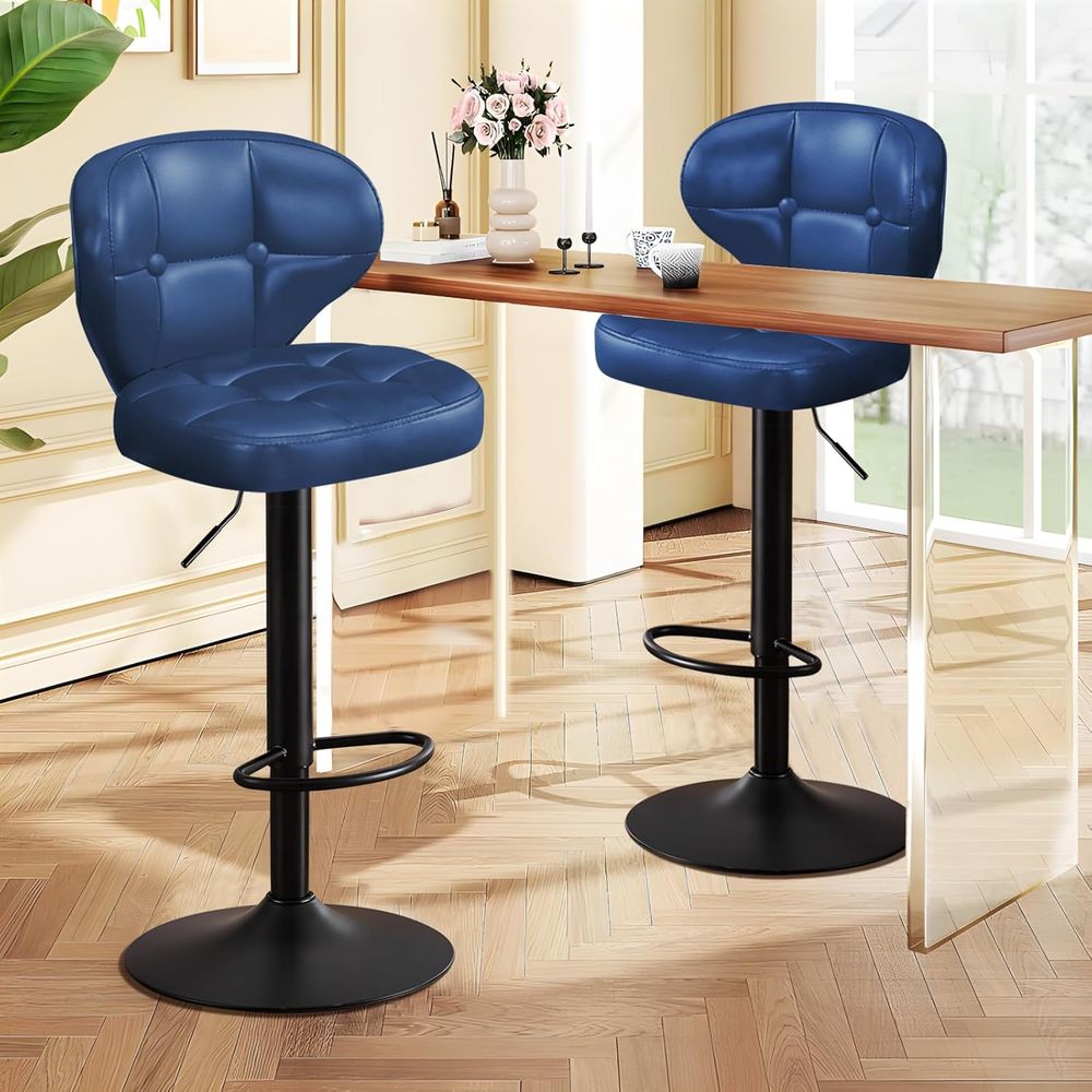 Set of 6 Adjustable Swivel Bar - Home Bar Stools avis et prix