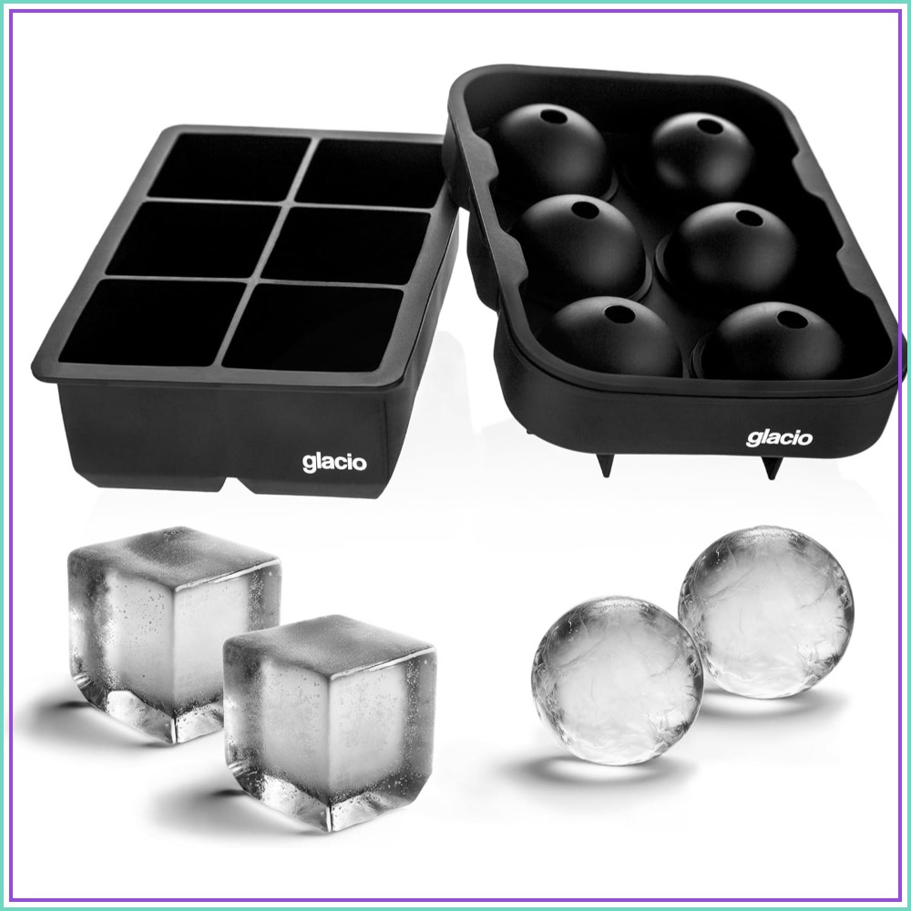 Silicone Ice Cube Trays – Larg - Ice Mold Sphere avis et prix