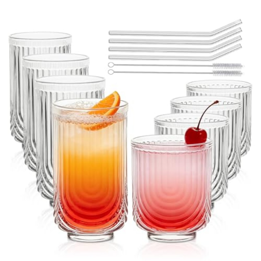 Water Drinking Glasses Set of  - Highball Glass Set avis et prix