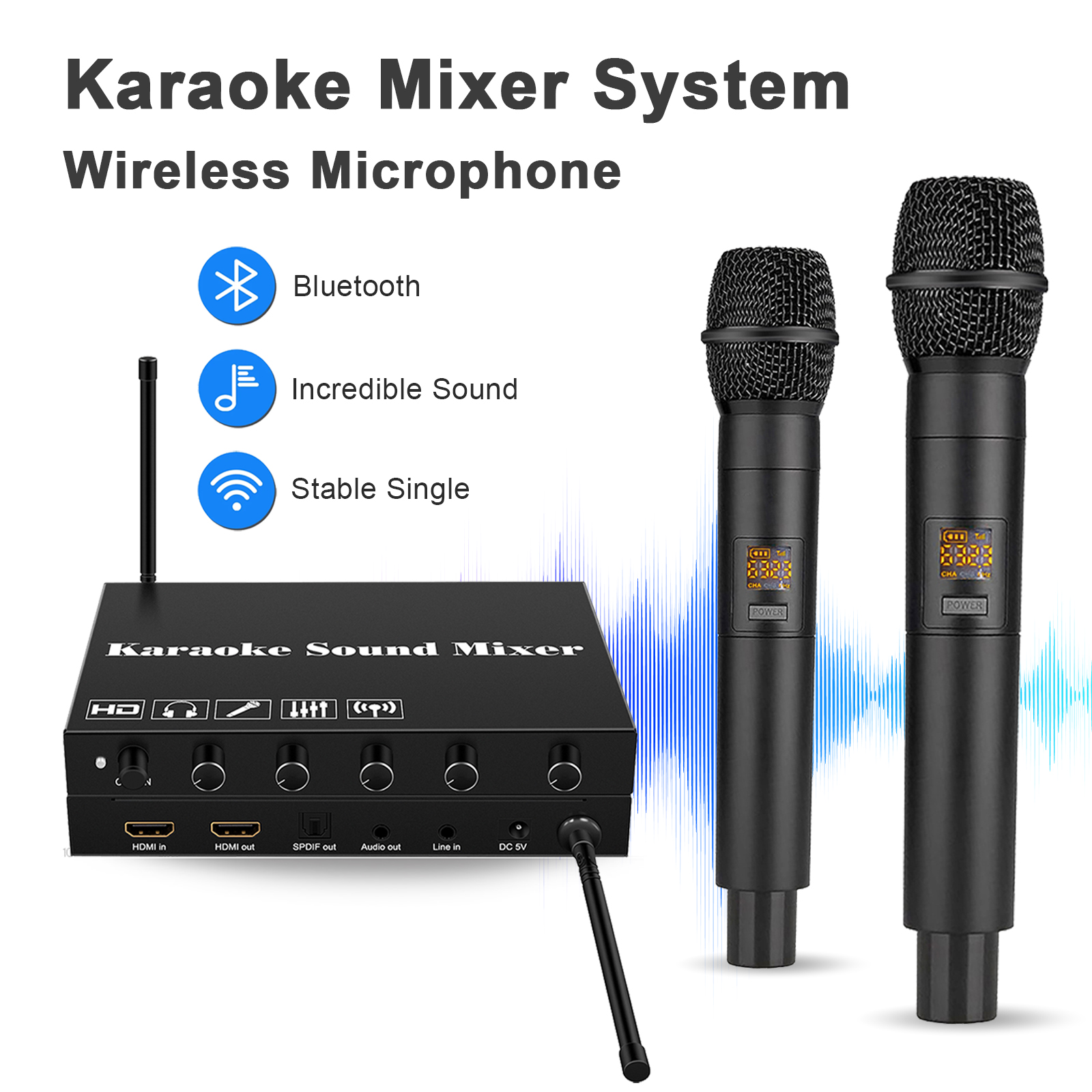 HDMI Karaoke Player Mixer Home - Home Bar And Theater avis et prix