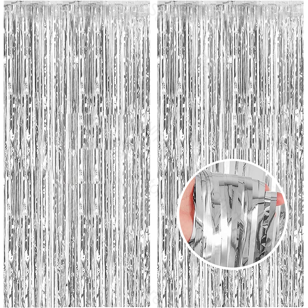 2Pack Silver Foil Curtain Back - Home Bargains avis et prix