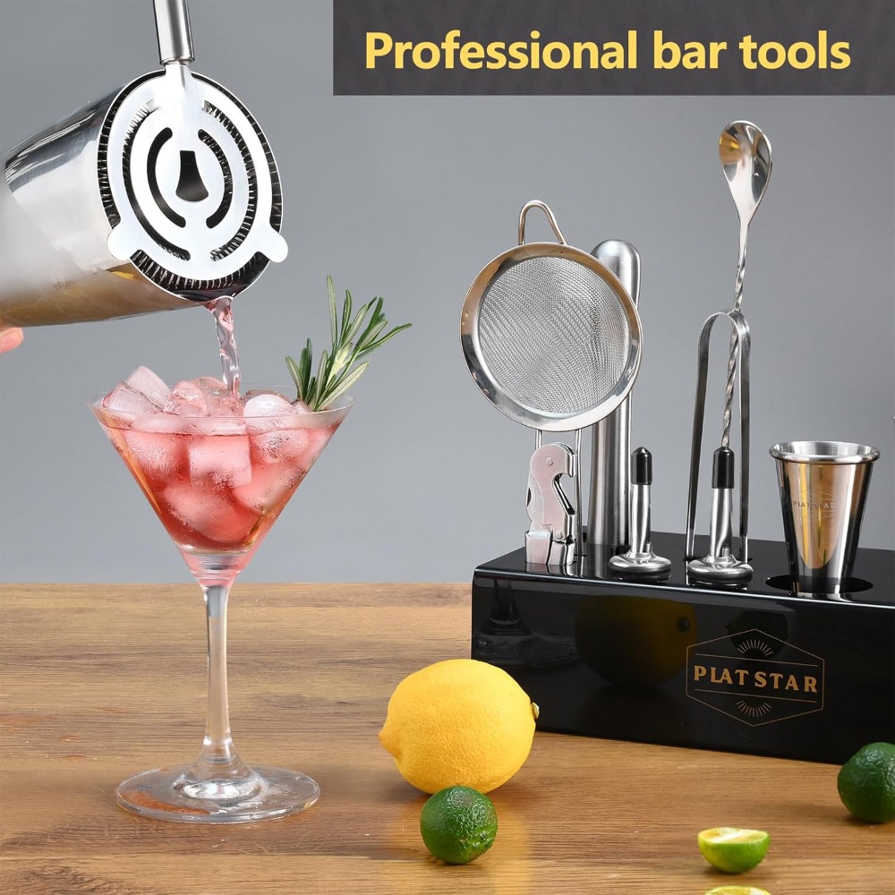 Complete Bartender Kit with St - Cocktail Recipe Book avis et prix