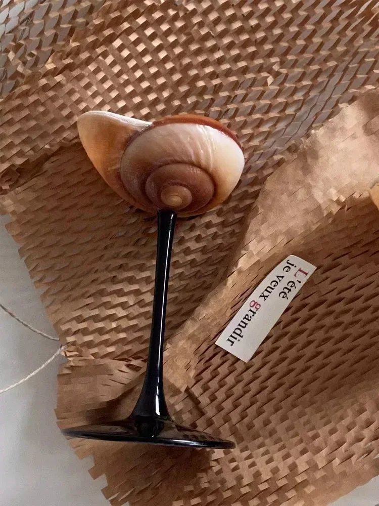 Natural Conch Wine Glass Bar a - Home Bar Setup avis et prix