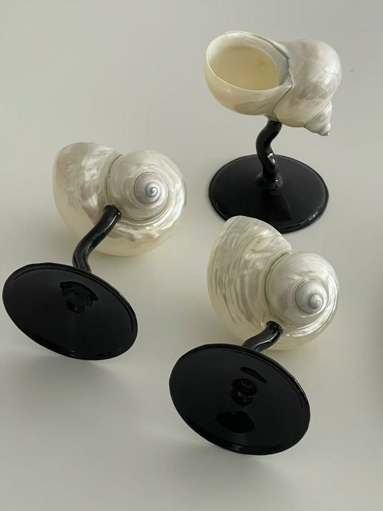 Natural Conch Wine Glass Bar a - Home Bar Setup avis et prix