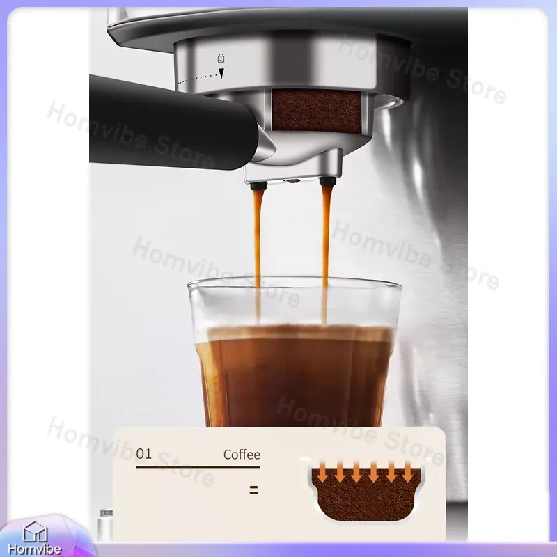 Stainless Steel Espresso 20 Ba - Home Barista avis et prix