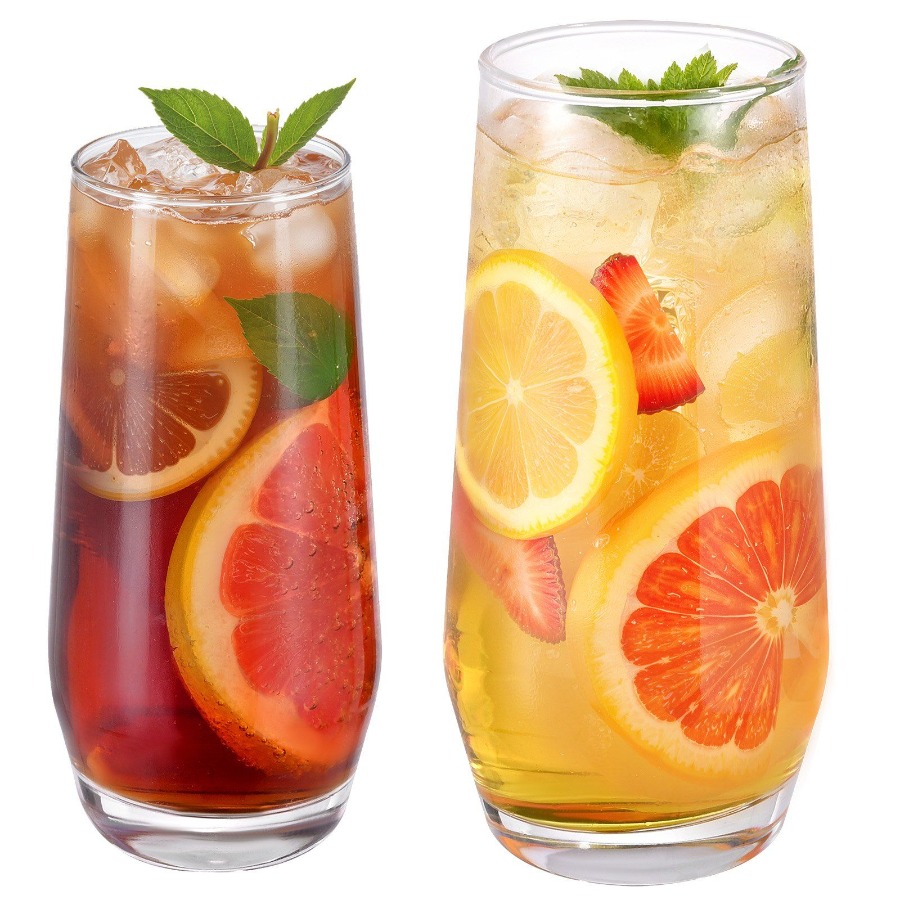 Drinking Glasses Set, 16-Piece - Highball Glass Set avis et prix