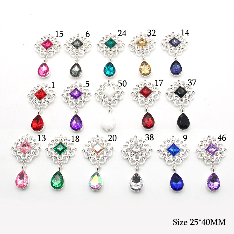 Shiny 25 * 46MM 10Pcs Crystal  - Cocktail Recipe Book avis et prix