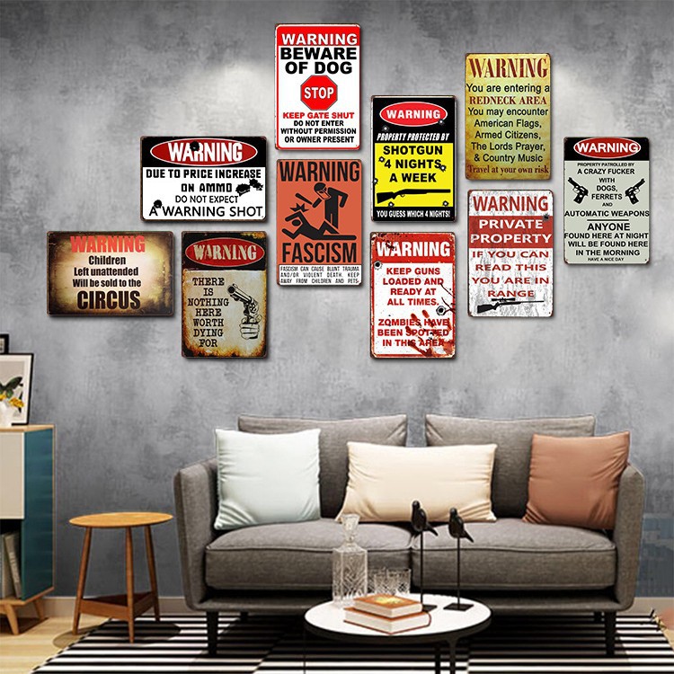 Bar Home Wall Decoration Tin M - Home Bar Signs avis et prix