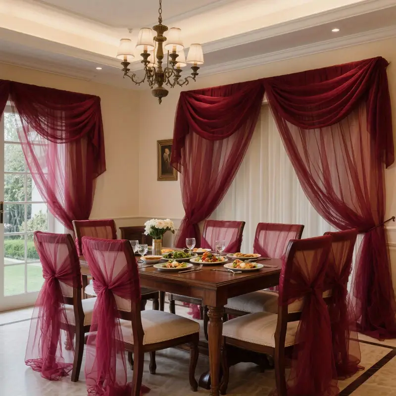 DIY Decoration Tulle Arch Drap - Home Bargains avis et prix
