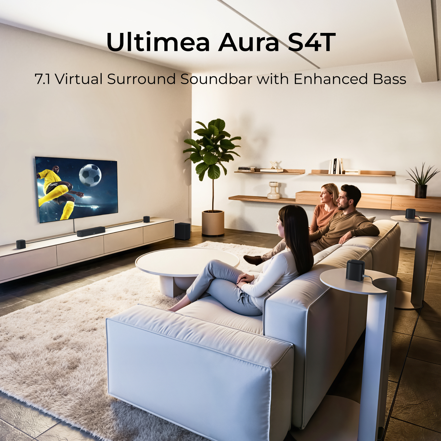 ULTIMEA 7.1ch Sound Bar with S - Home Bar And Theater avis et prix