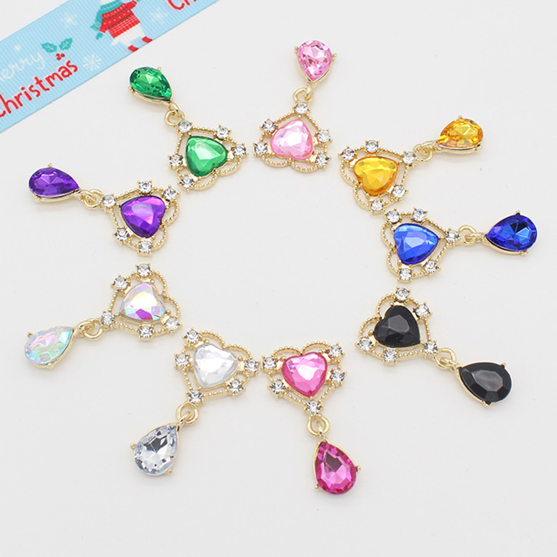 10Pc 20*40mm NEW Heart Crystal - Cocktail Recipe Book avis et prix