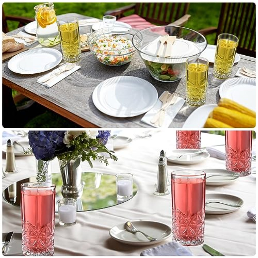 Set of 12 Tall Highball Glasse - Highball Glass Set avis et prix