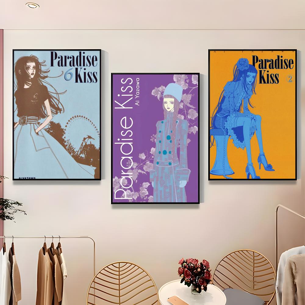 Fashion Paradise Kiss Poster P - Home Bar And Theater avis et prix