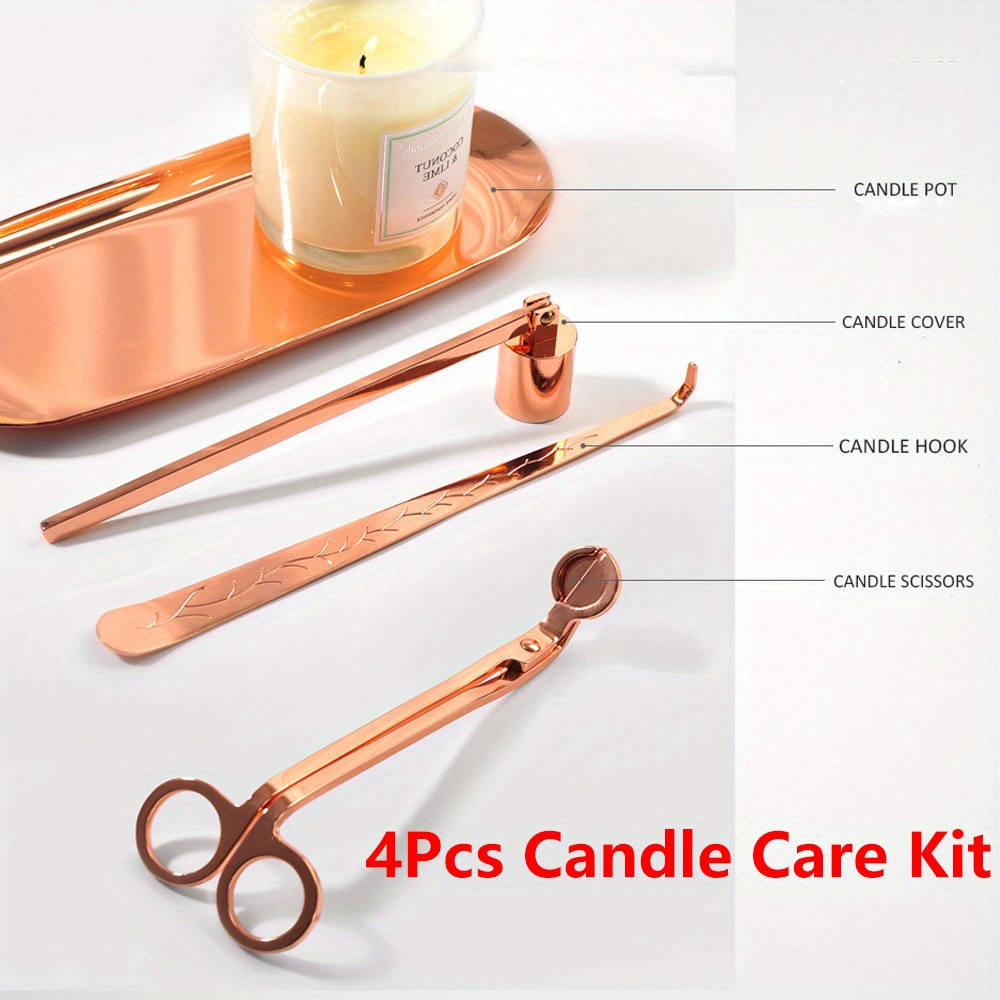 4pcs/set Luxury Candle Care Ki - Home Barber avis et prix