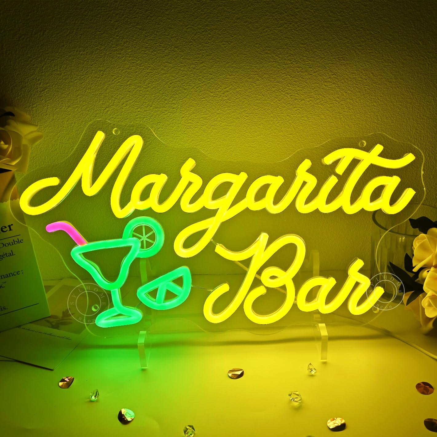 Margarita Bar Neon Sign Dimmab - Home Bar Signs avis et prix
