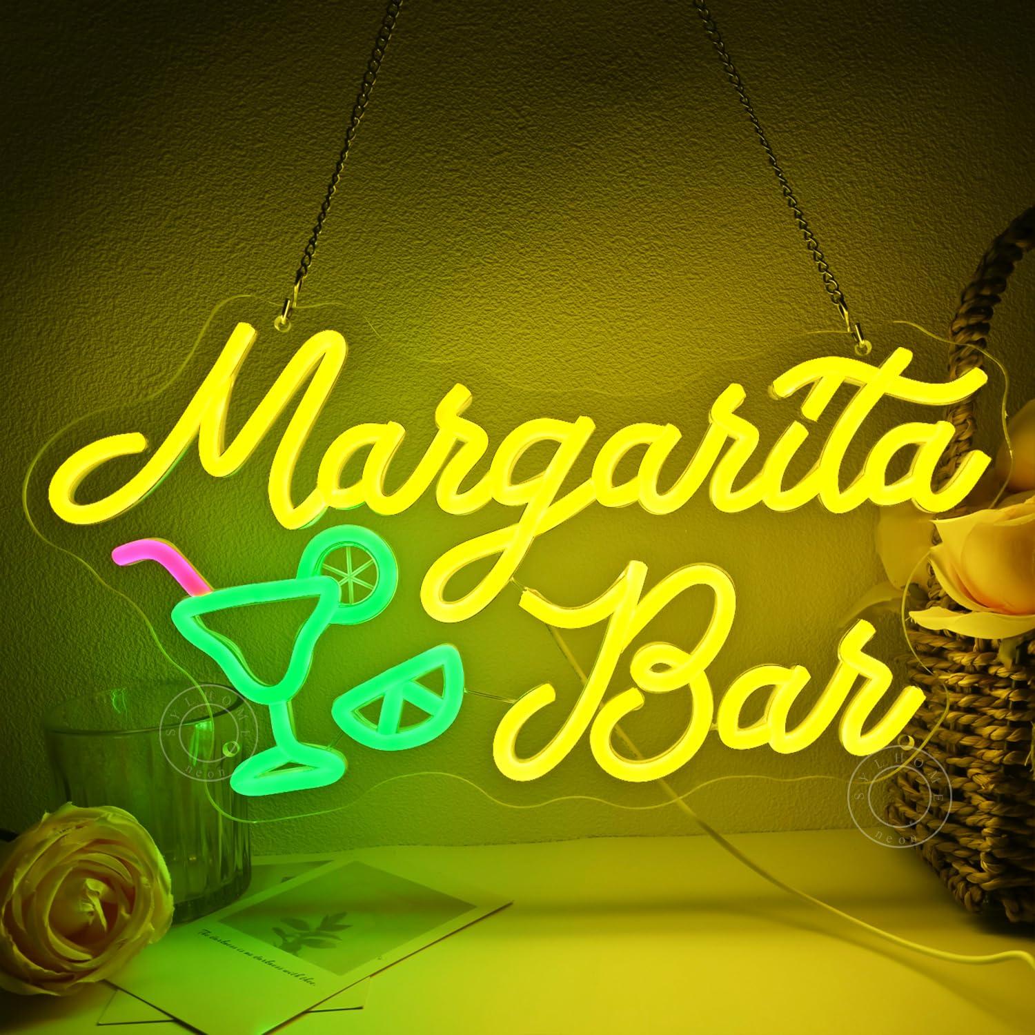 Margarita Bar Neon Sign Dimmab - Home Bar Signs avis et prix