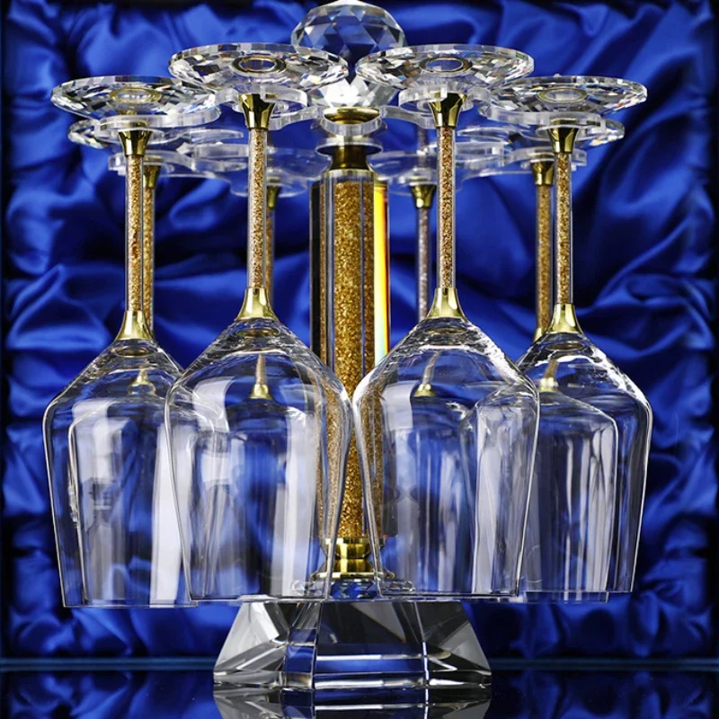 420ml Gold crystal red wine gl - Highball Glass Set avis et prix