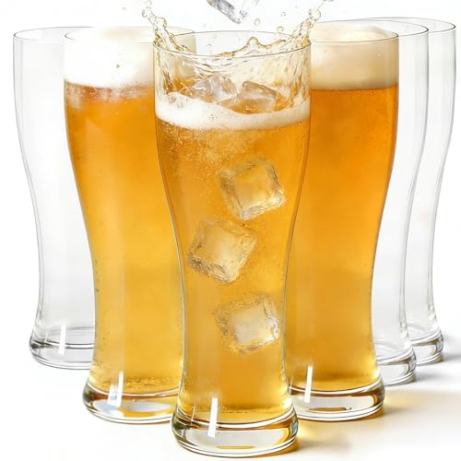 18 oz Pilsner Beer Glasses Set - Highball Glass Set avis et prix