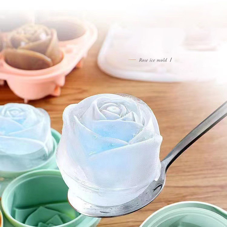 3D Rose Ice Molds 4 Holes Ice  - Ice Mold Sphere avis et prix