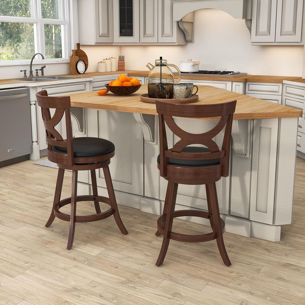 Bar Stools Set o 2, 24'' 360-D - Home Bar Stools avis et prix