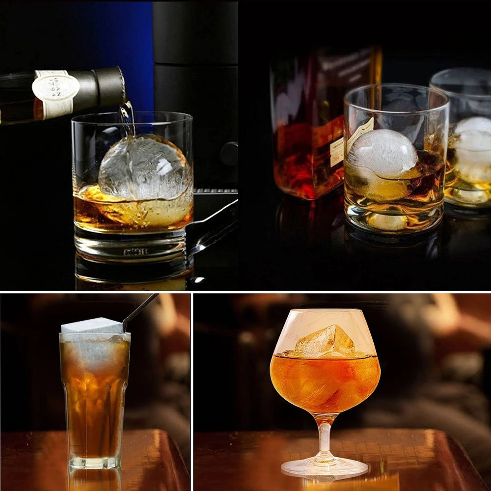 6 Grid Round Square Ice Cube B - Ice Mold Sphere avis et prix