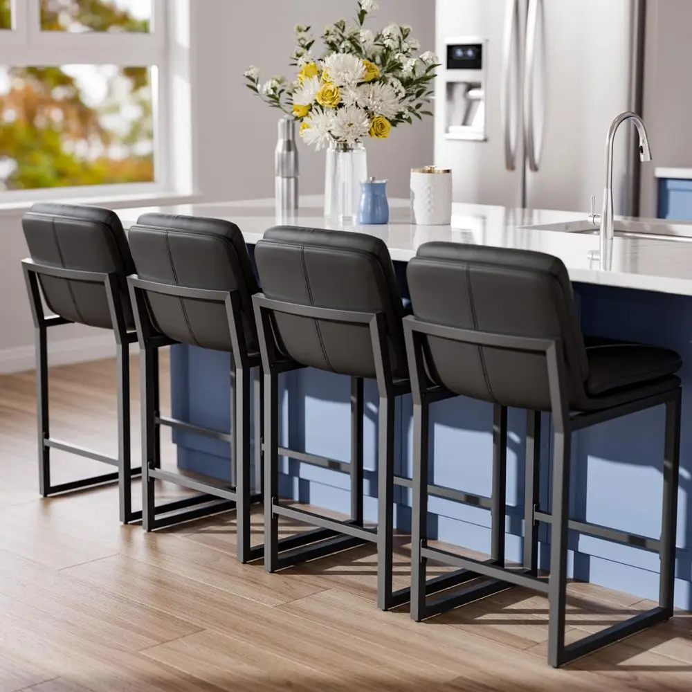 Bar Stools Set of 4, Island Ch - Home Bar Stools avis et prix