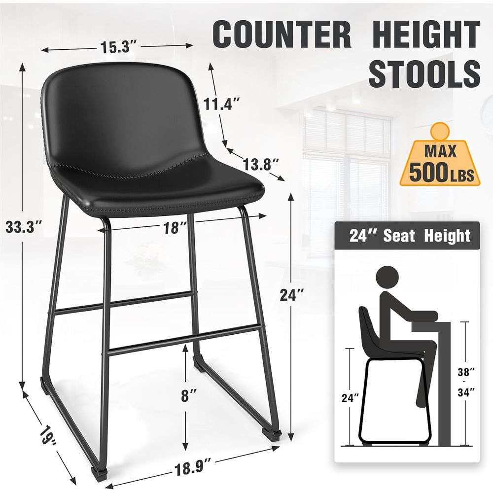Counter Height Dining Chairs S - Home Bar And Counter avis et prix