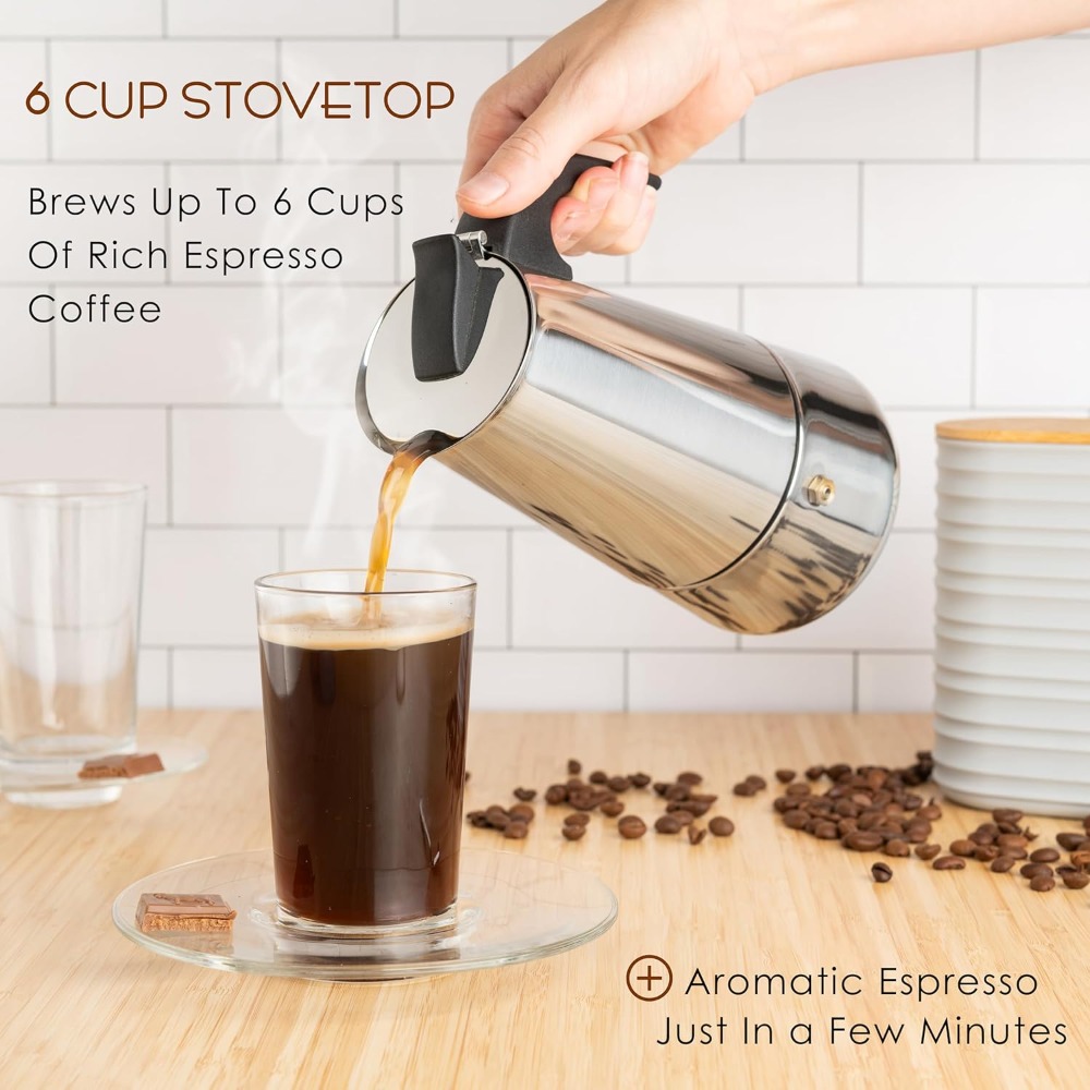 Portable Coffee Pot Stainless  - Home Barista avis et prix
