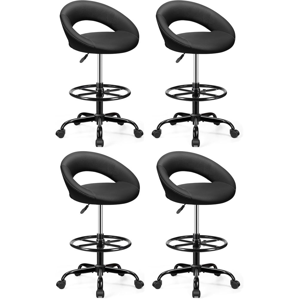 Adjustable Swivel Bar Stools w - Home Bar Stools avis et prix
