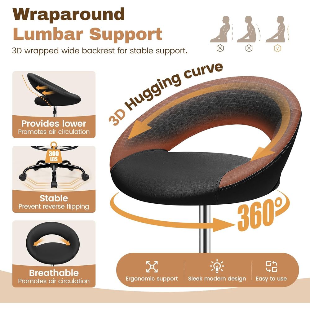 Adjustable Swivel Bar Stools w - Home Bar Stools avis et prix